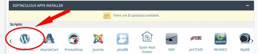 Wordpress namestitev